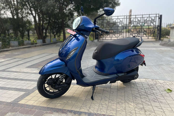 Bajaj Chetak Left Side View