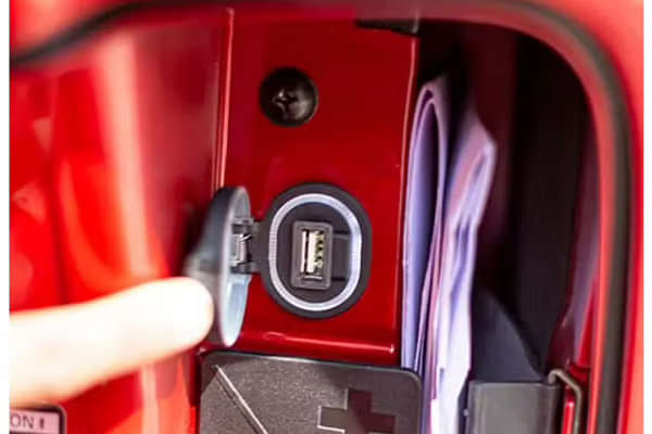 Bajaj Chetak USB Port