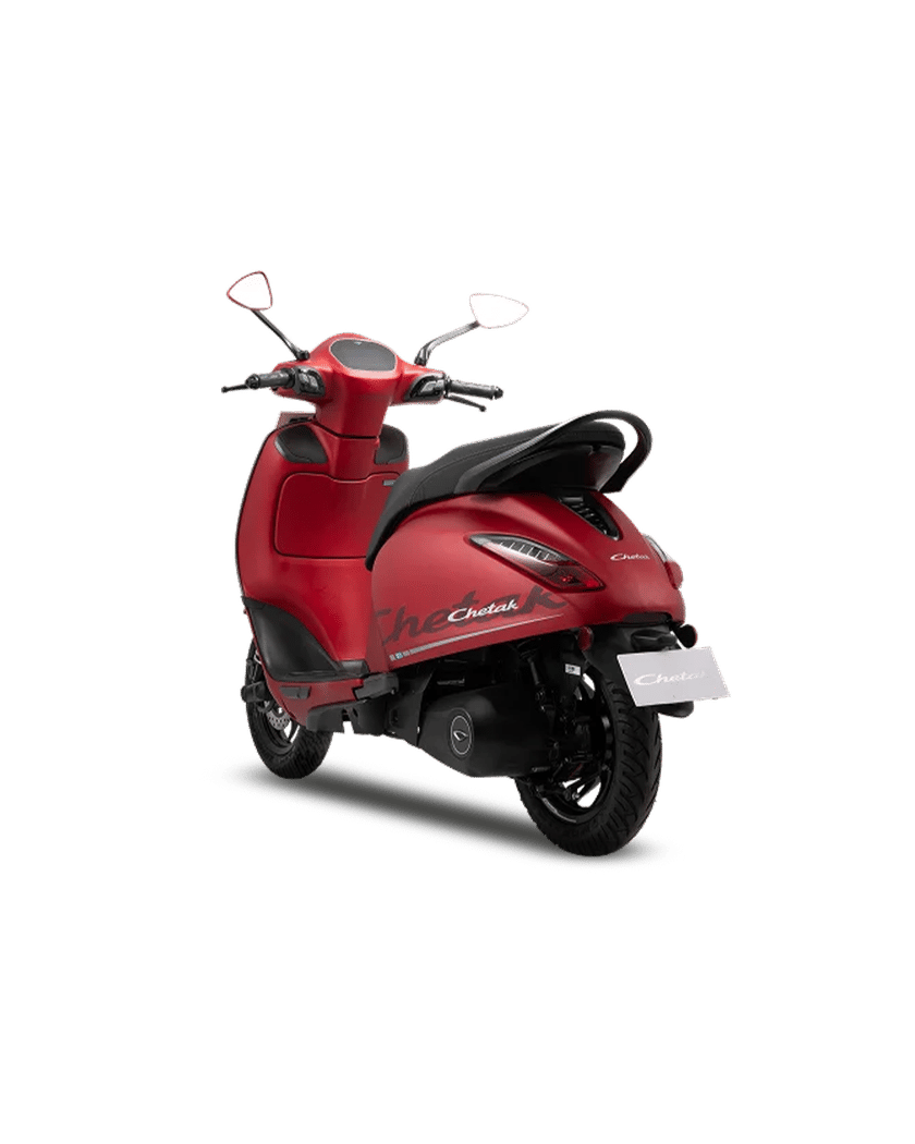 Bajaj Chetak Left Rear Three Quarter