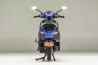 Bajaj Chetak Rear View Bajaj Chetak Rear View