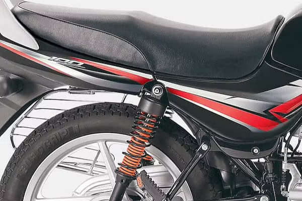 Bajaj CT 100 Rear suspension