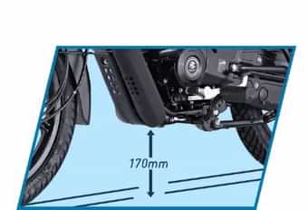 Bajaj CT 110 2019-2022 Floor board