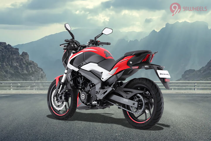 Bajaj Dominar 250 Left Rear Three Quarter