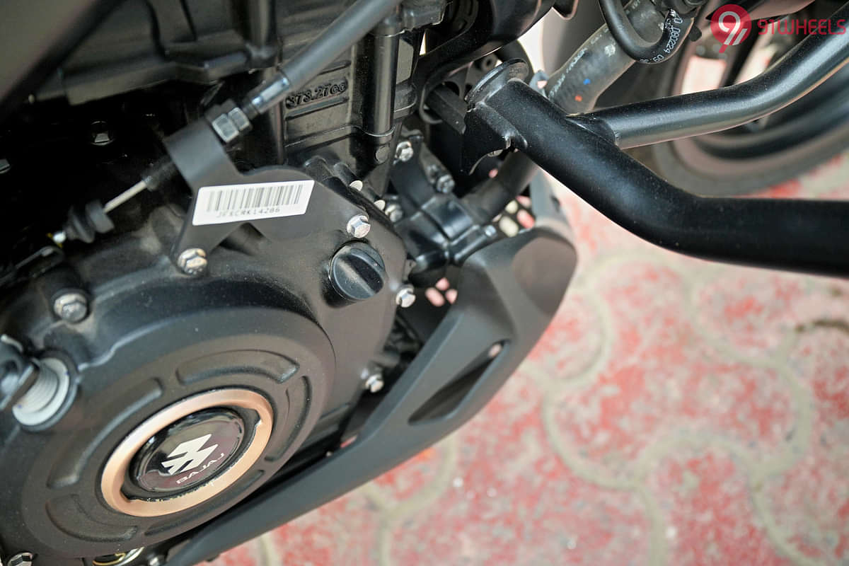 Bajaj Dominar 400 Engine From Right