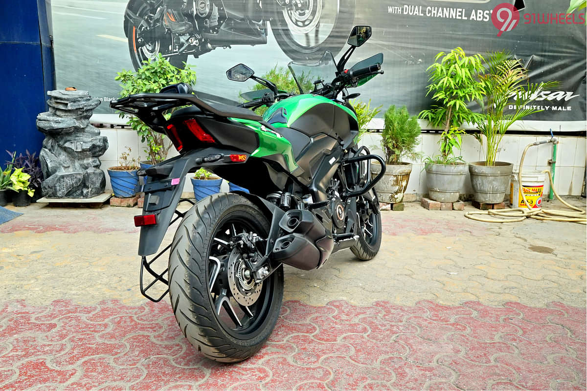 Bajaj Dominar 400 Right Rear Three Quarter