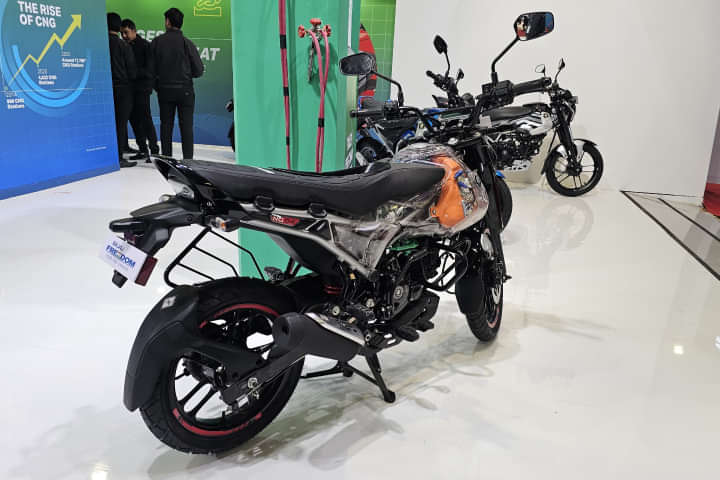 Bajaj Freedom 125 Right Rear Three Quarter