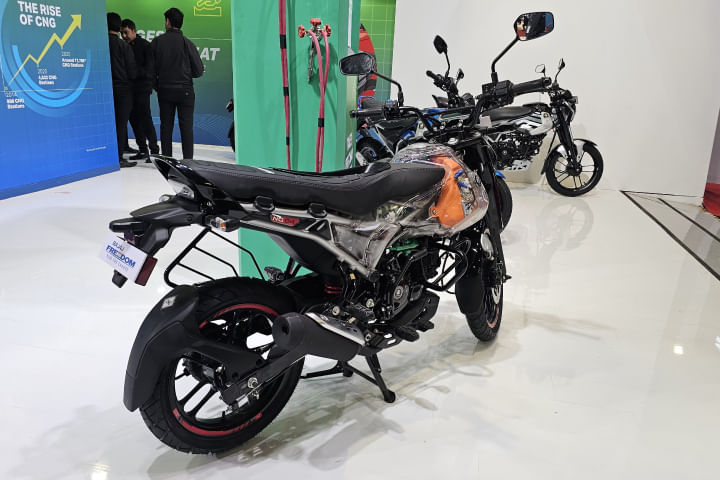 Bajaj Freedom 125 Right Rear Three Quarter