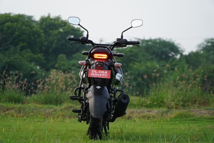Bajaj Freedom 125 Rear View Bajaj Freedom 125 Rear View