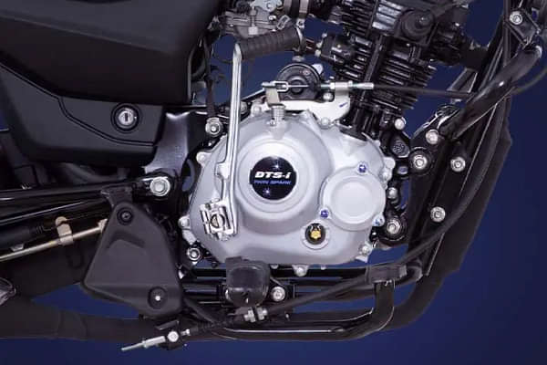 Bajaj Platina 100 Engine From Right