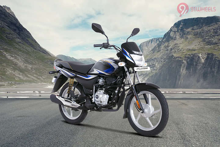 Bajaj Platina 100 Right Front Three Quarter