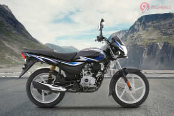 Bajaj Platina 100 Right Side View Bajaj Platina 100 Right Side View