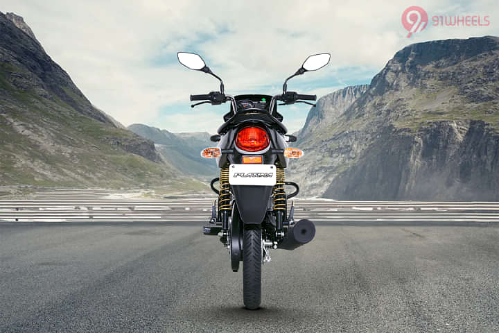 Bajaj Platina 100 Rear View