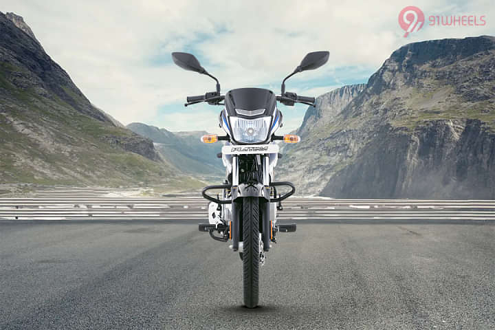Bajaj Platina 100 Front View