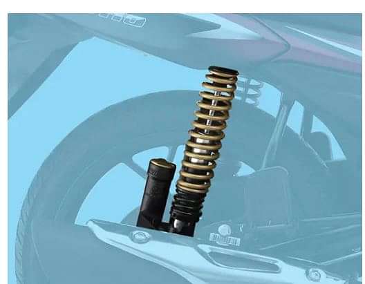 Bajaj Platina 110 H Gear Rear suspension