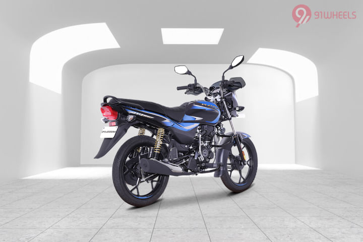 Bajaj Platina 110 Right Rear Three Quarter