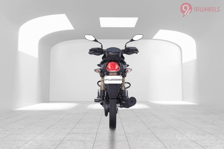 Bajaj Platina 110 Rear View