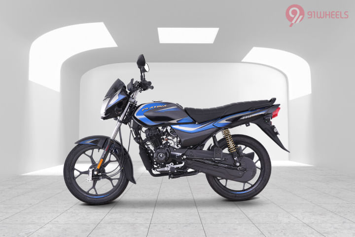 Bajaj Platina 110 Left Side View
