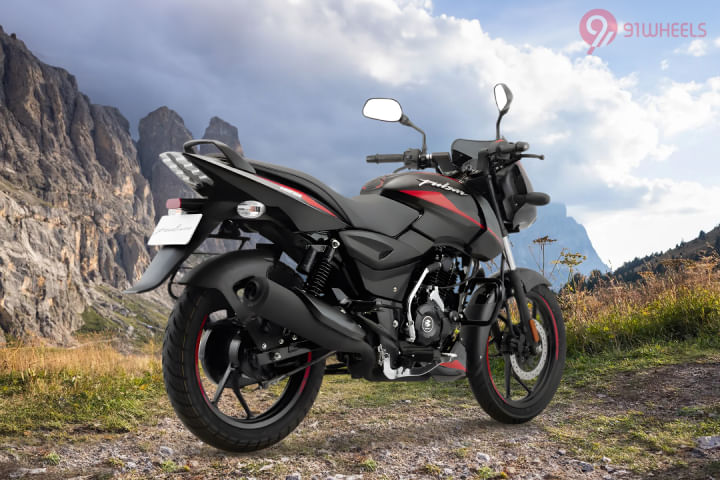 Bajaj Pulsar 125 Neon Right Rear Three Quarter