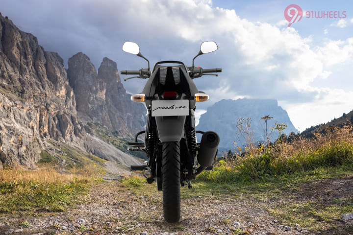 Bajaj Pulsar 125 Neon Rear View