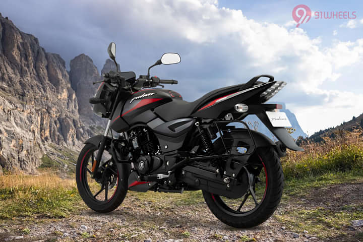Bajaj Pulsar 125 Neon Left Rear Three Quarter