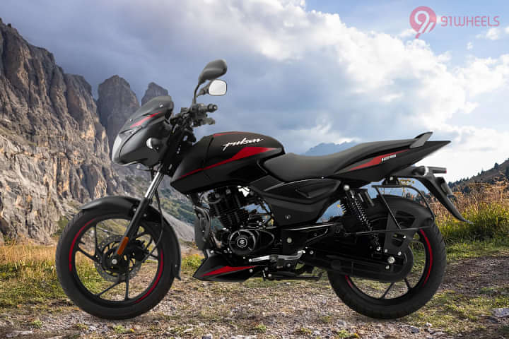 Bajaj Pulsar 125 Neon Left Side View