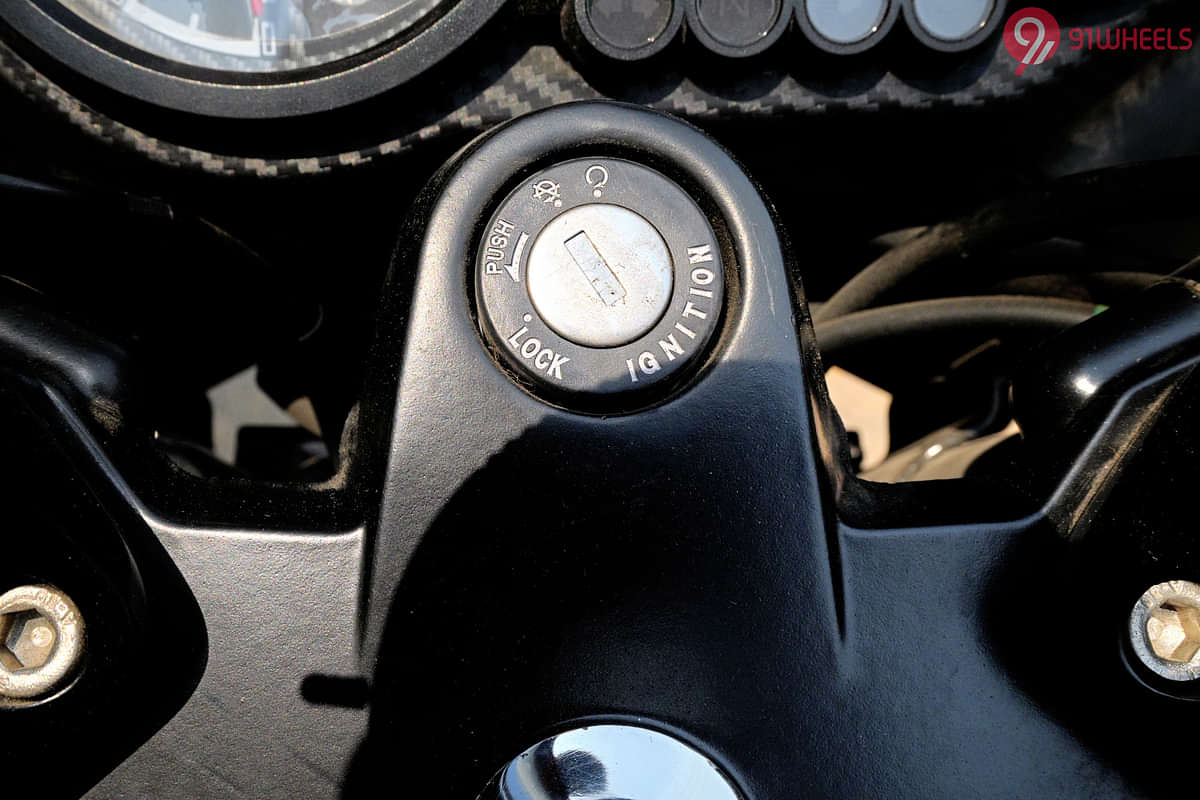 Bajaj Pulsar 125 Steering Lock