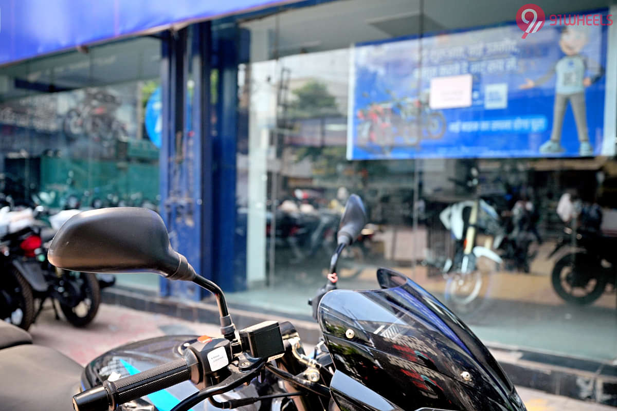 Bajaj Pulsar 150 Twin Disc Rear View Mirror