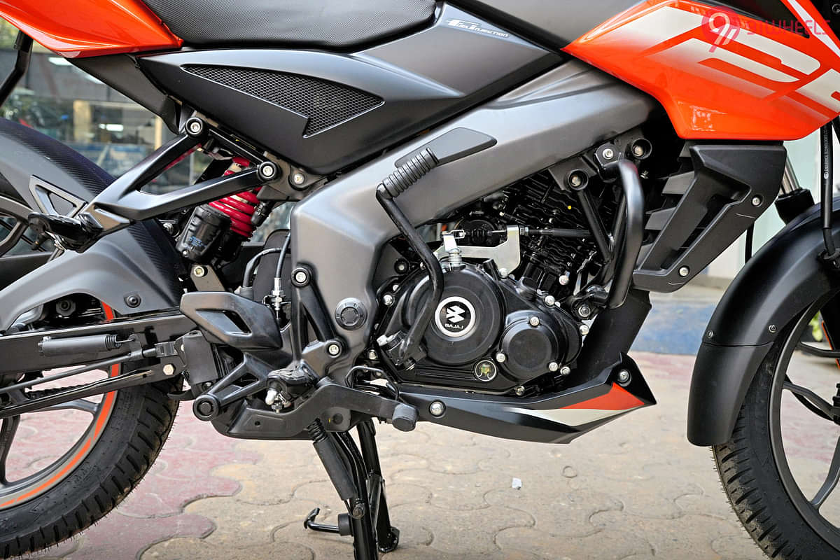 Bajaj Pulsar NS 125 Engine From Right