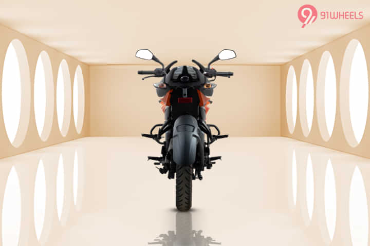 Bajaj Pulsar NS 125 Rear View Bajaj Pulsar NS 125 Rear View