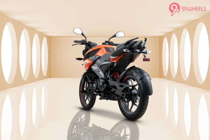 Bajaj Pulsar NS 125 Left Rear Three Quarter Bajaj Pulsar NS 125 Left Rear Three Quarter