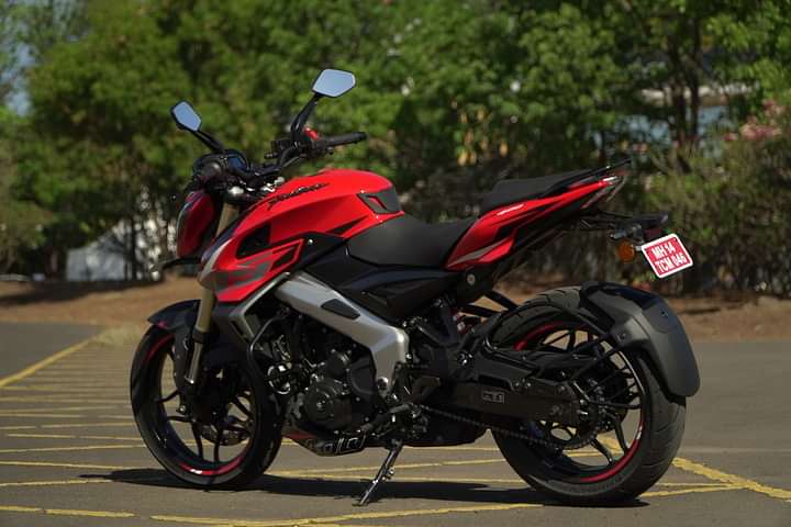 Bajaj Pulsar NS400Z Left Rear Three Quarter