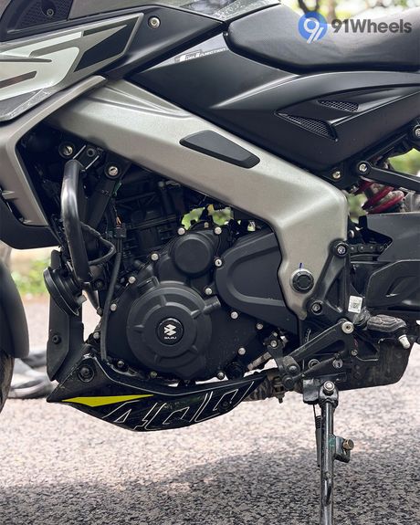Pulsar NS400Z Engine From Left