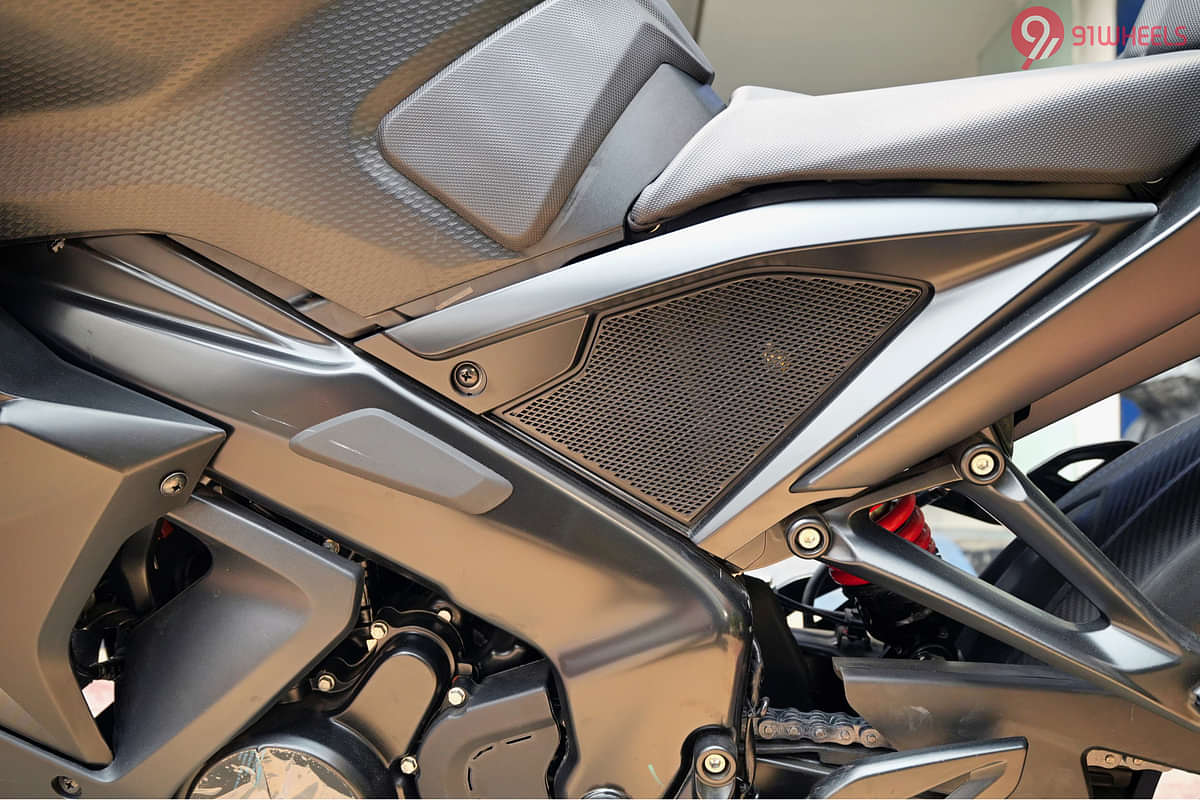 Bajaj Pulsar RS 200 Tool Kit Compartment