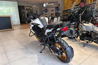 Benelli TRK 502 Left Rear Three Quarter Benelli TRK 502 Left Rear Three Quarter