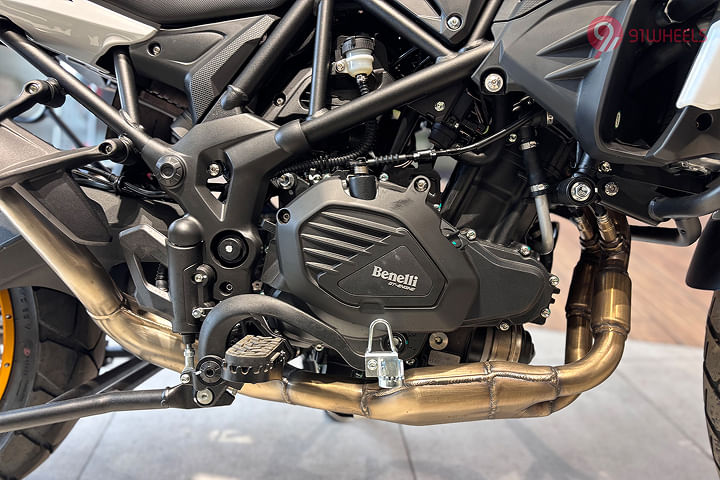 Benelli TRK 502 Engine From Right