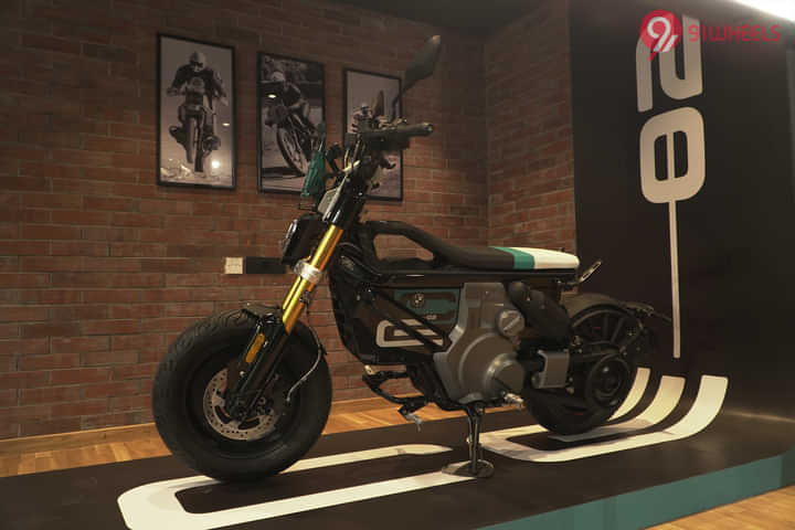 BMW CE 02 Left Side View BMW CE 02 Left Side View