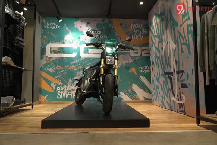 BMW CE 02 Front View BMW CE 02 Front View