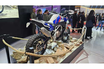 BMW F 450 GS Right Rear Three Quarter