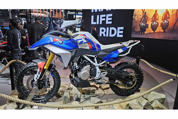 BMW F 450 GS Left Side View