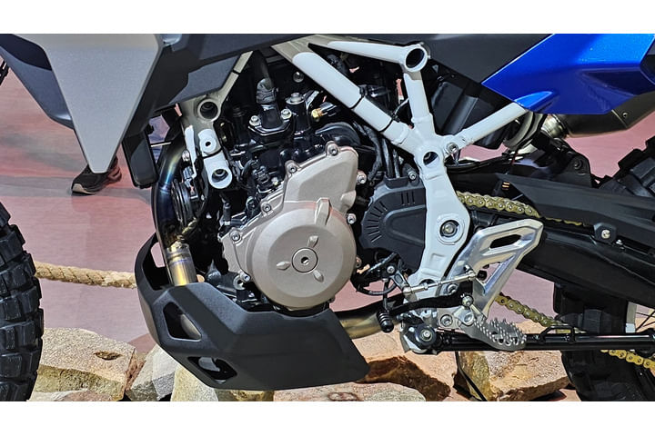 BMW F 450 GS Engine From Left