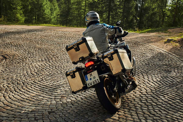 BMW F 850 GS Adventure Riding Shot