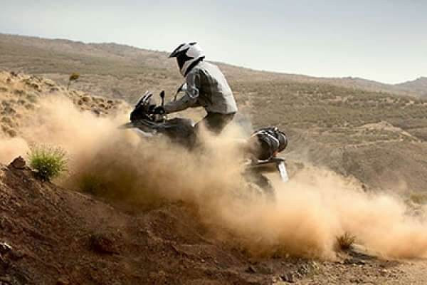 BMW F 850 GS Adventure Riding Shot