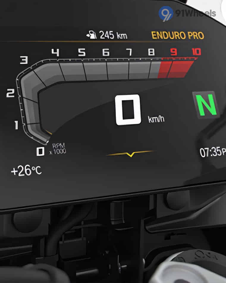 Handlebar & Console Area - 1