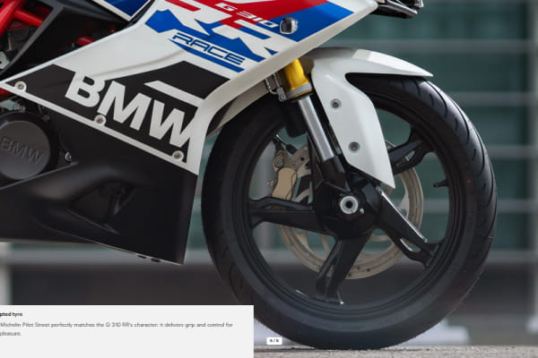 BMW G 310 RR Front Mudguard BMW G 310 RR Front Mudguard