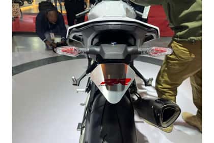 BMW S 1000 RR Rear View BMW S 1000 RR Rear View