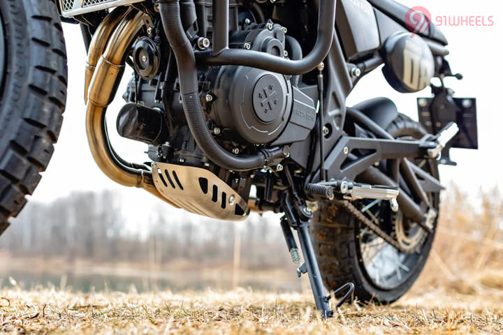 Brixton Crossfire 500 Side stand Brixton Crossfire 500 Side stand