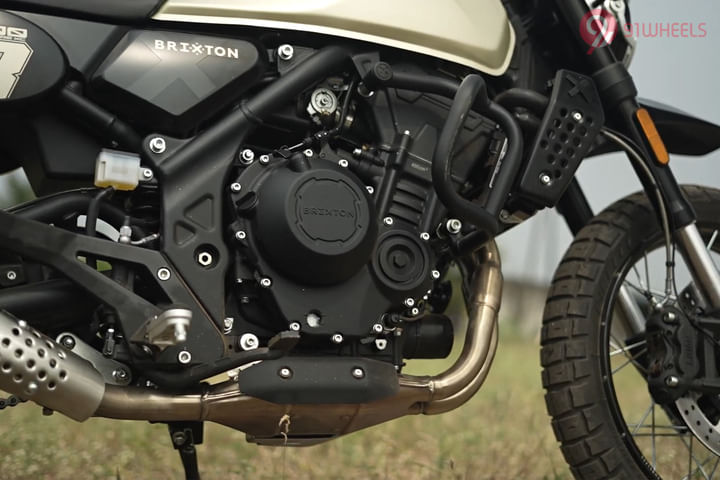 Brixton Crossfire 500 Engine From Right