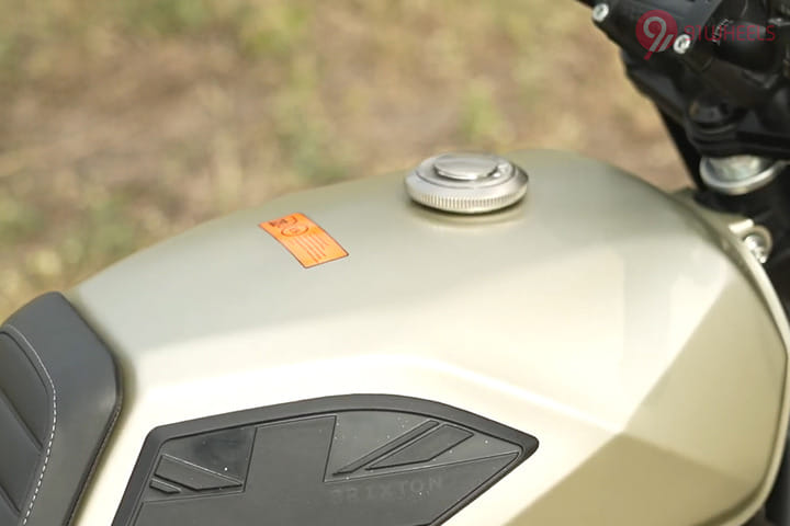 Brixton Crossfire 500 Closed Fuel Lid Brixton Crossfire 500 Closed Fuel Lid