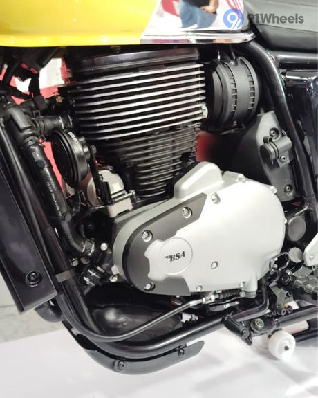 Scrambler 650 Engine From Left