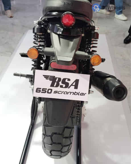 Scrambler 650 Rear Turn Indicators